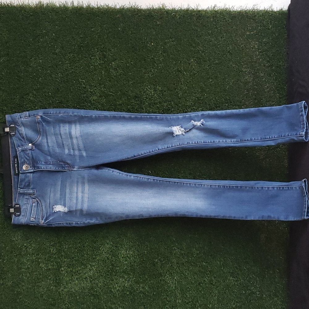 Juniors Blue Jeans